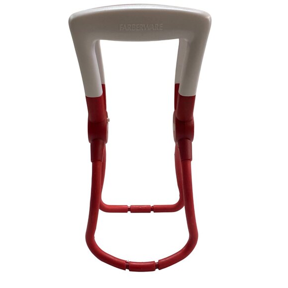 Farberware Canning  Jar Lifter Grip Red White Utensil Tool - Picture 2 of 6